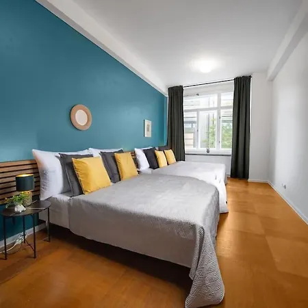 3B Bright Beautiful Newly Renovated 3Br Apartment Prague Exterior photo